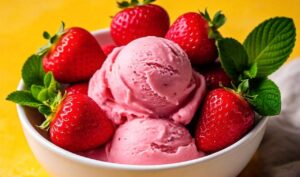strawberry sorbet recipe