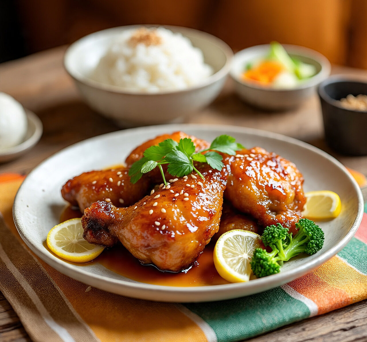 sticky chicken recipes